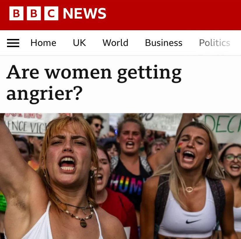 88c N4V Home UK World Business Poli Are women getting angrier