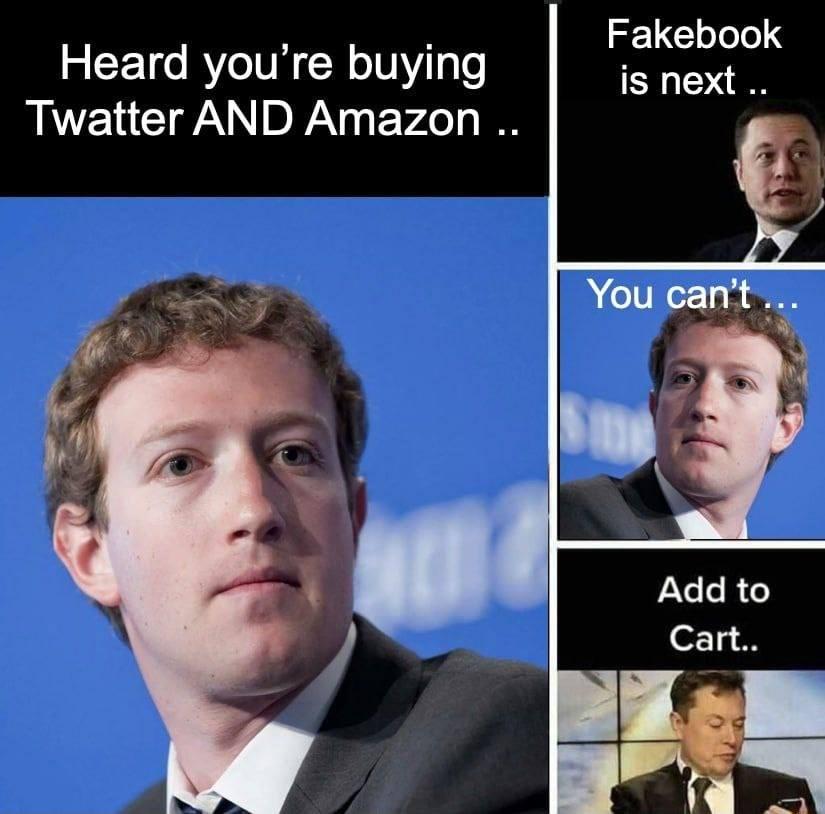 Fakebook SYT0 Ao IO N 10 1o is next Twatter AND Amazon
