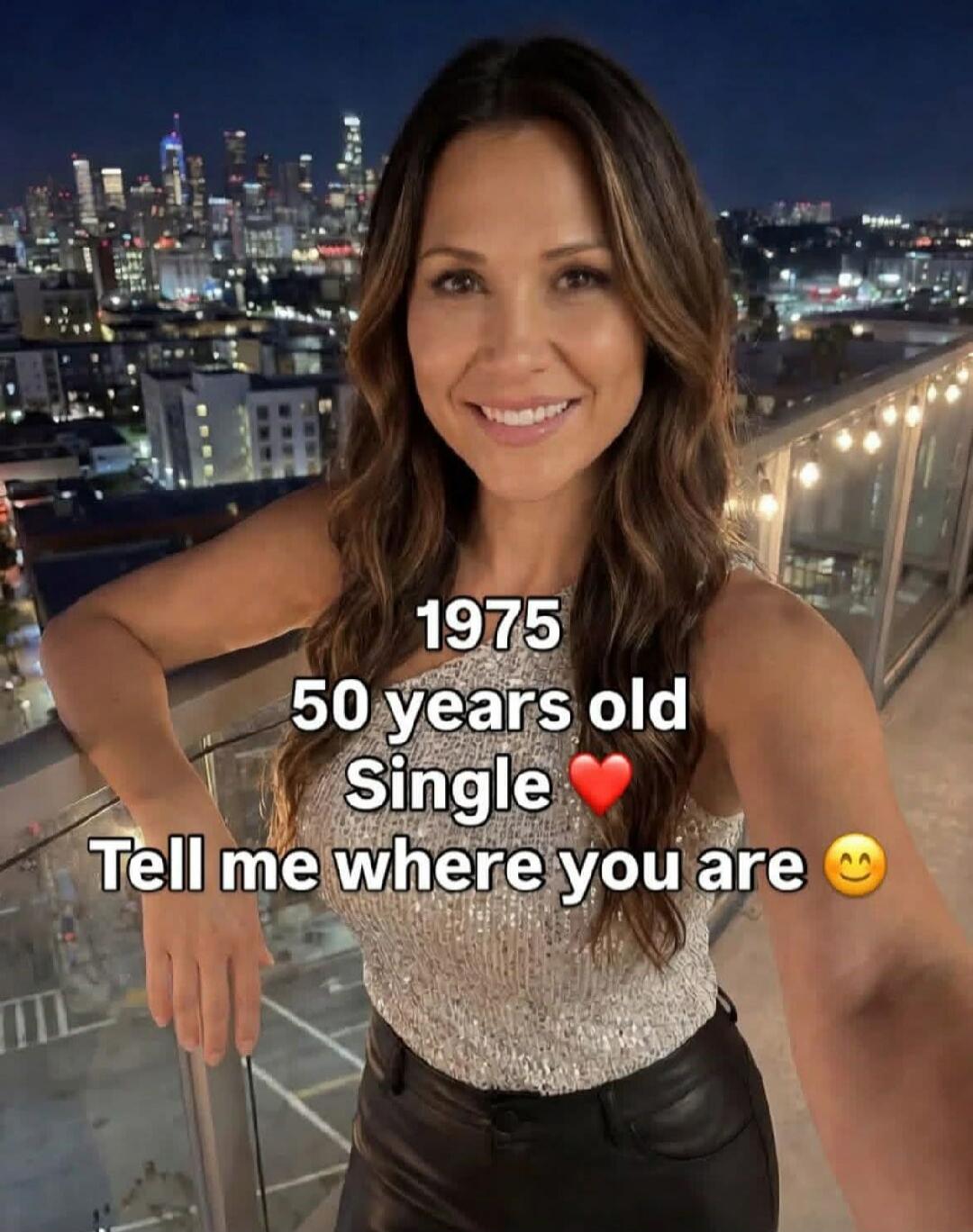 1975 50 years old Single Tell me where you are