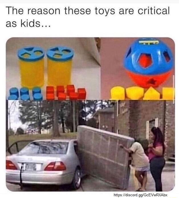 The reason these toys are critical as kids