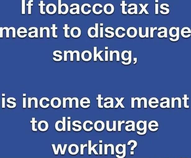 LIl o o elolol Q 19 X 1 o le E Ted oYU z Ve smoking is income tax meant 0l elo U To V0oYd 13 1e 4