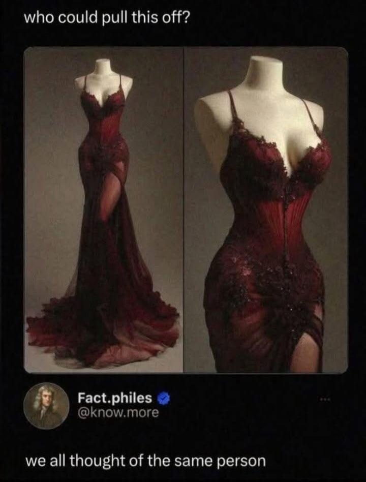 who could pull this off? we all thought of the same person