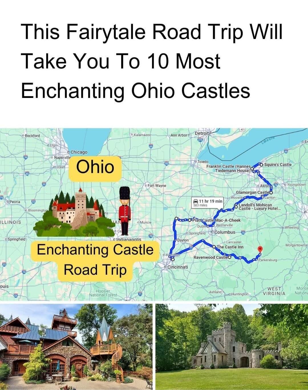This Fairytale Road Trip Will Take You To 10 Most Enchanting Ohio Castles 7 Enchanting Castle Road Trip