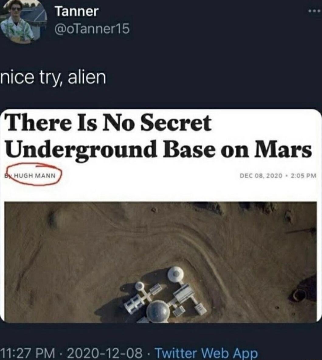 There Is No Secret Underground Base on Mars 127 PM 2020 12 08 Twitter Web App