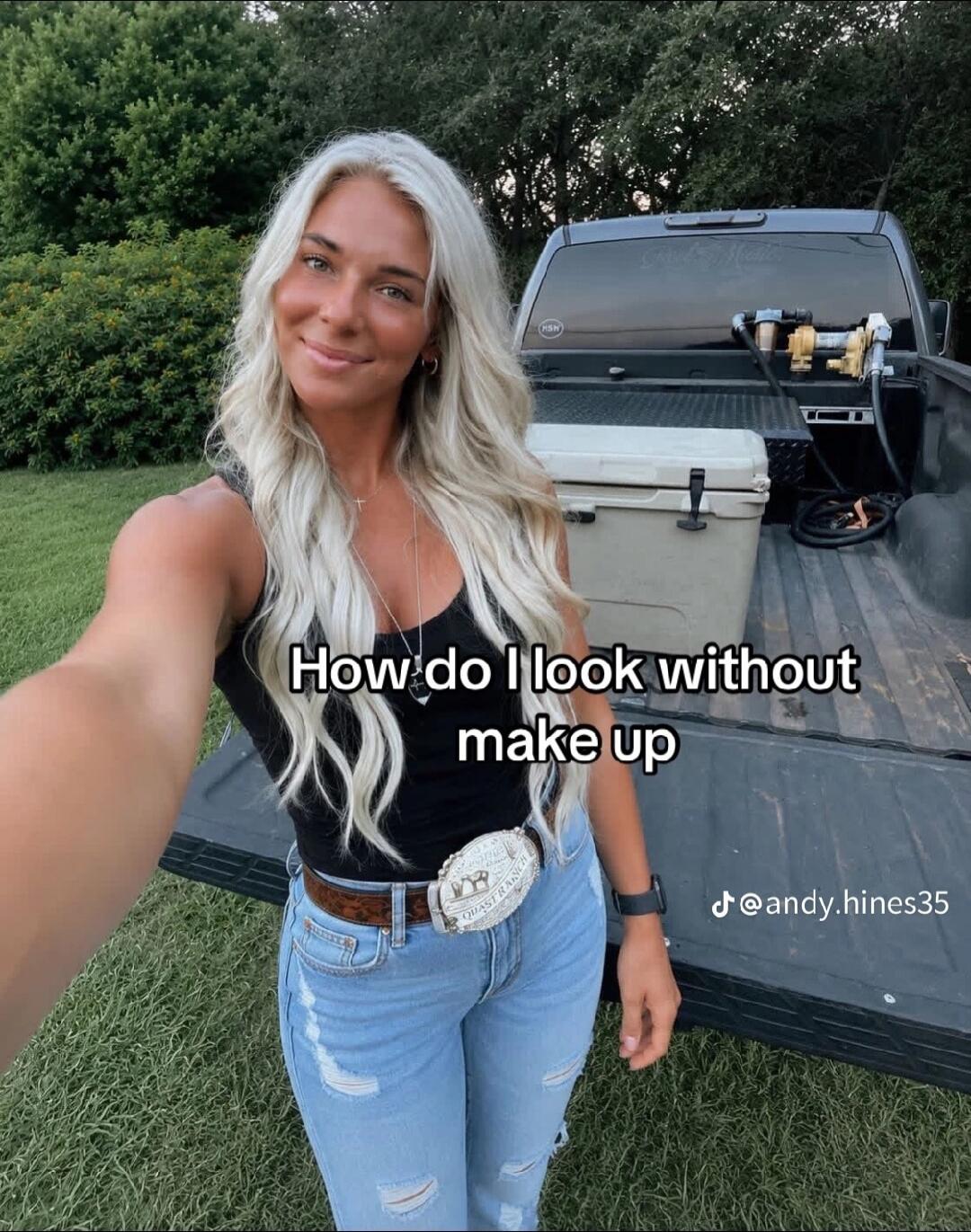 How do I look without make up