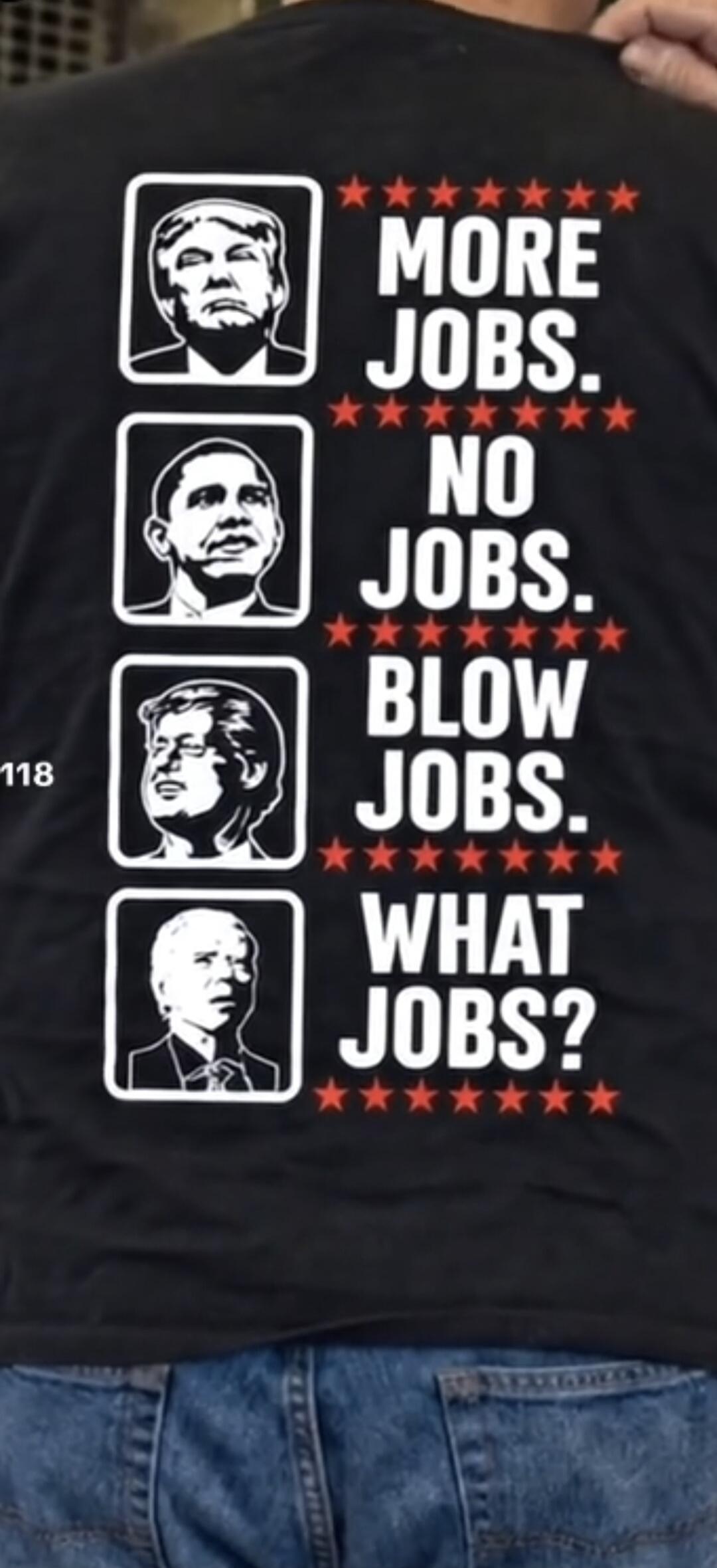 MORE JOBS. NO JOBS. BLOW JOBS. WHAT JOBS?