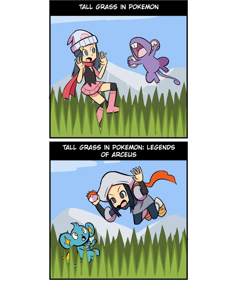 NERFNOWCOM TALL GRASS IN POKEMON TALL GRASS IN POKEMON LEGENDS OF ARCEUS