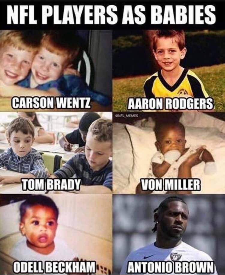 NFL PLAYERS AS BABIES