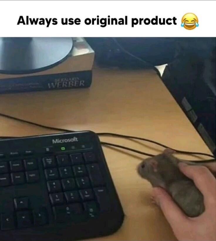 Always use original product 😂