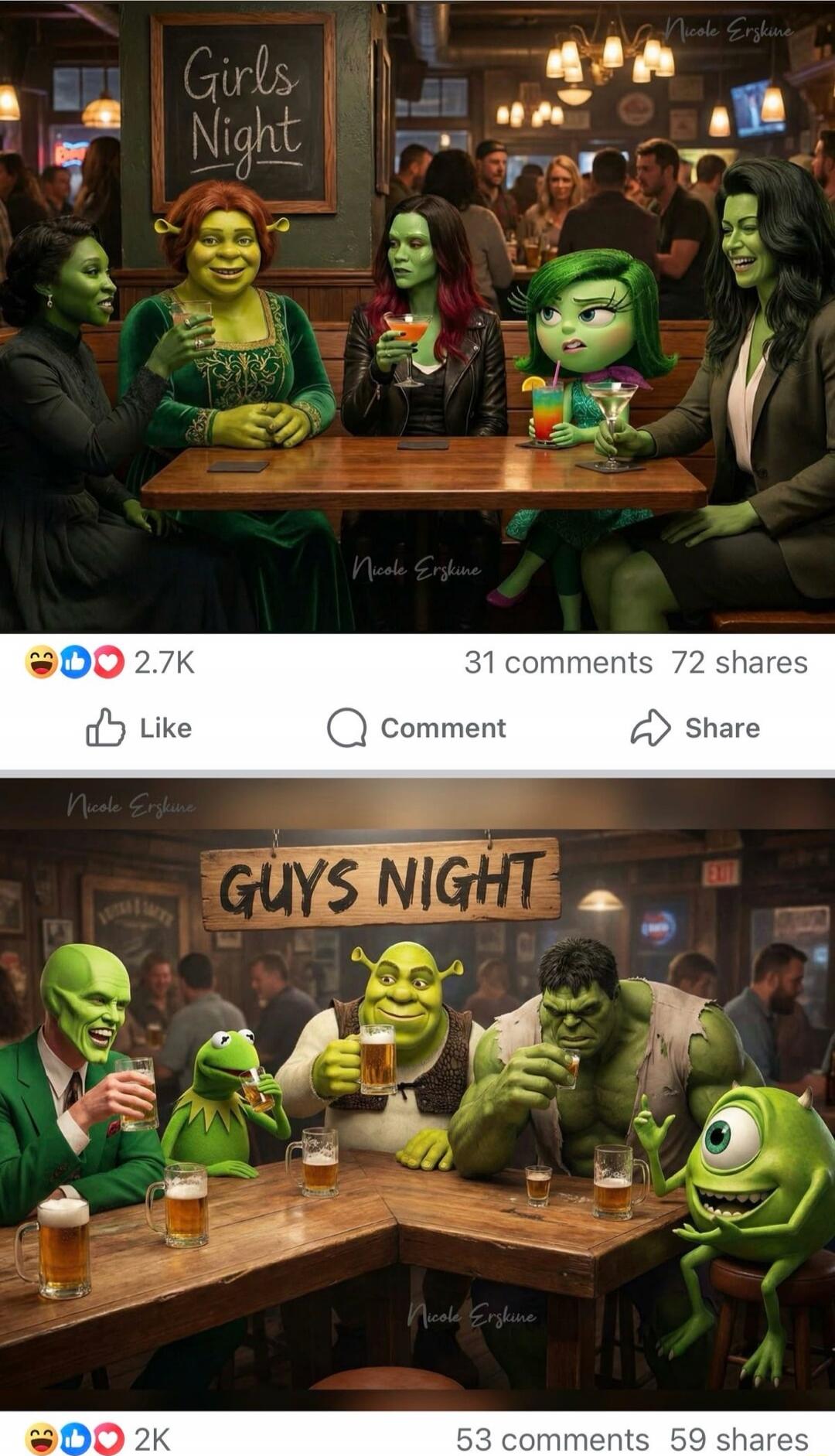 Girls Night
GUYS NIGHT