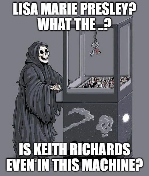 LISA MARIE PRESLEY WHAT THE2 26 SRy 0 04 IS KEITH RICHARDS EVENIN THIS MACHINE