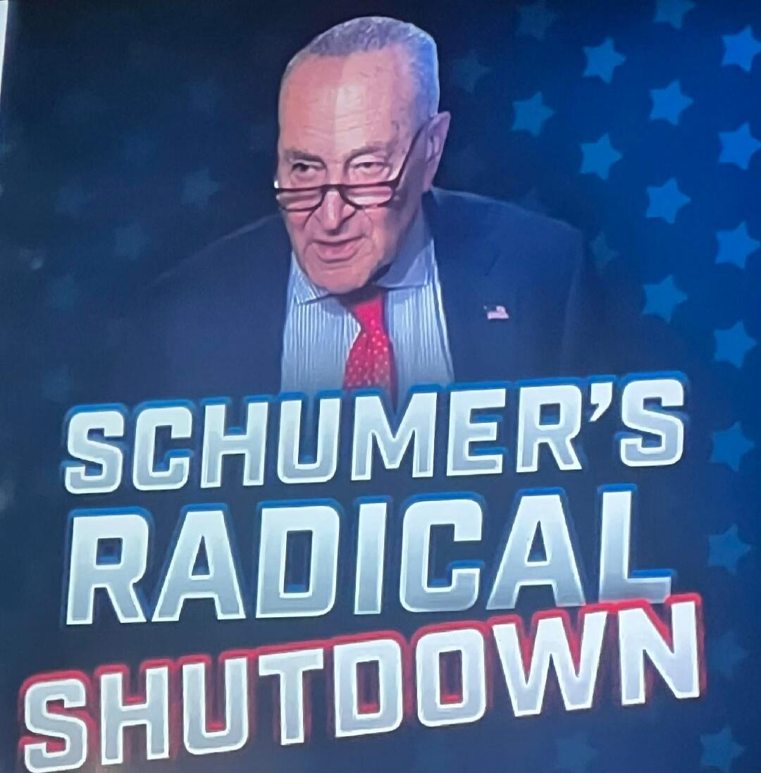 SCHUMER'S RADICAL SHUTDOWN