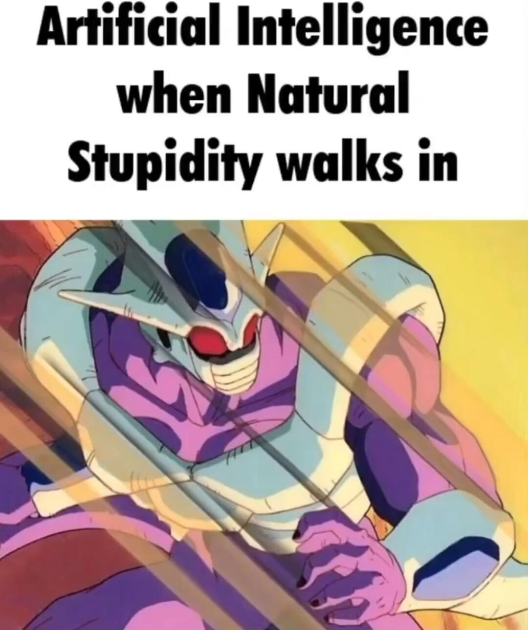 Artificial Intelligence when Natural Stupidity walks in 7 5 0
