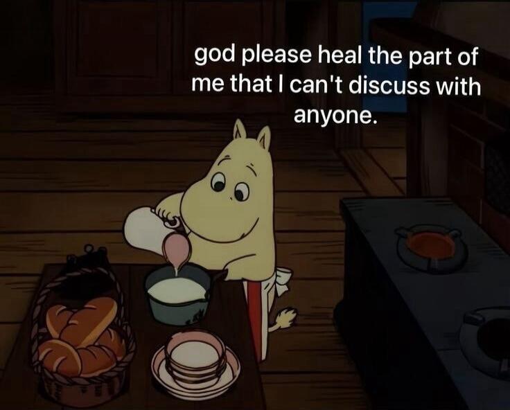god please heal the part of me that I can't discuss with anyone.