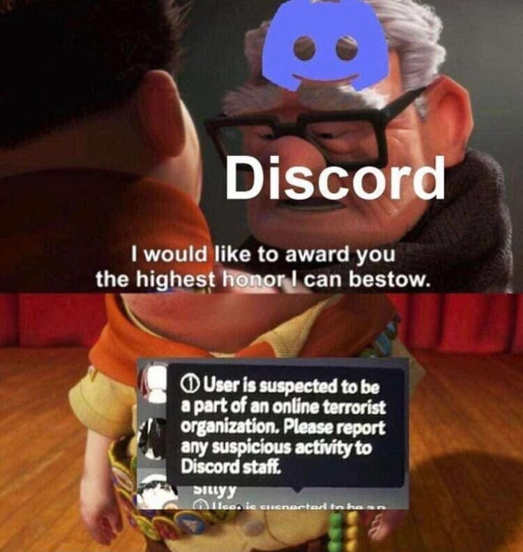 Discoi LG R TCRGIETET BT the highest figmenlcan bestow Qwhm l umdmulmu i t y sspicious actvityto