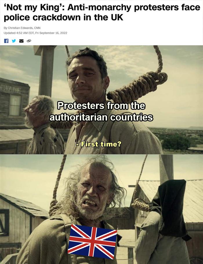 Not my King Anti monarchy protesters face police crackdown in the UK