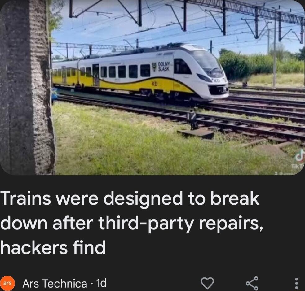 LI ERNET NG S To y IeTo R ol o F 14 down after third party repairs QETICIER T Ars Technica 1d Q