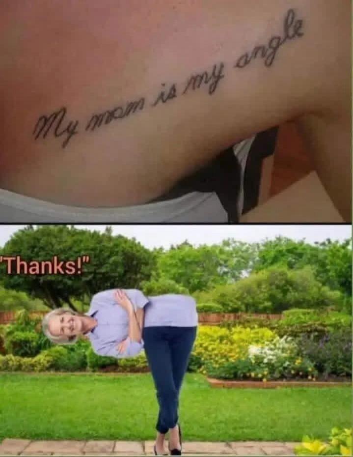 My mom is my angle. Thanks!