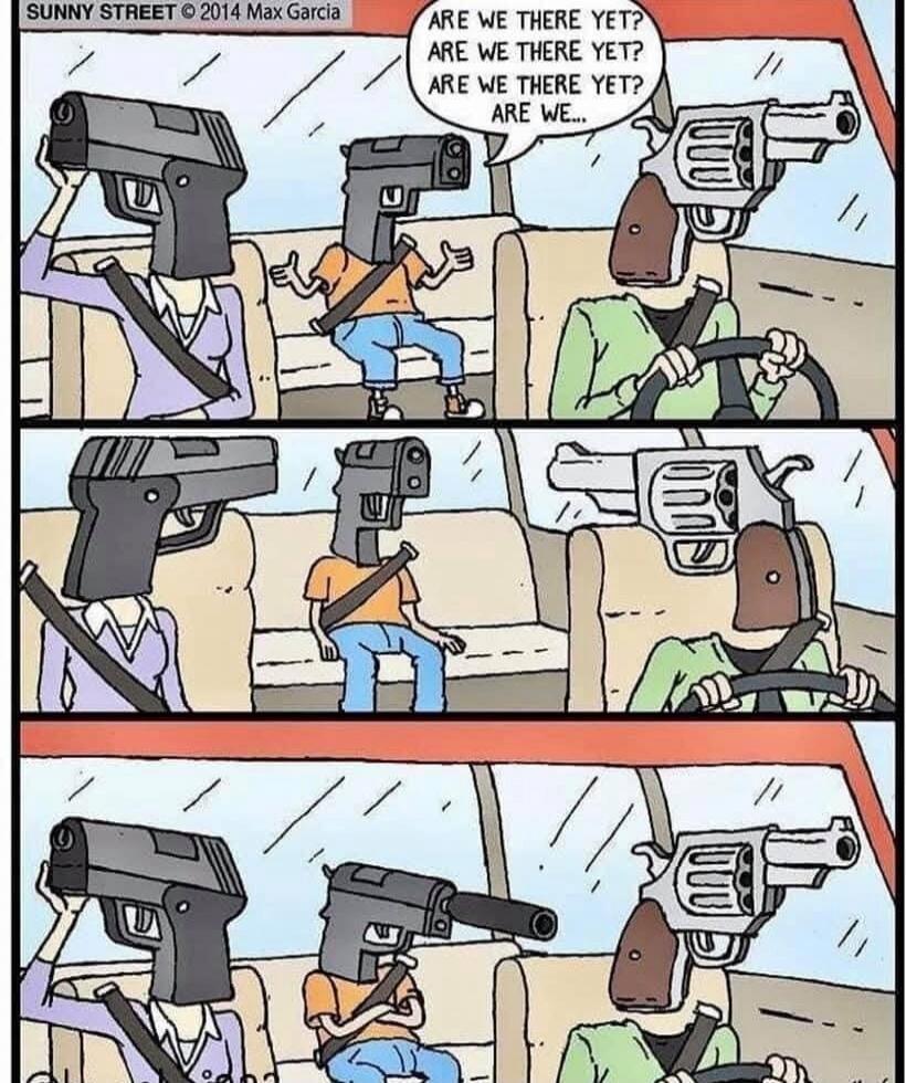 Are we there yet? Are we there yet? Are we there yet? Are we...