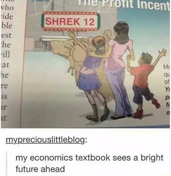 mypreciouslittleblog my economics textbook sees a bright future ahead