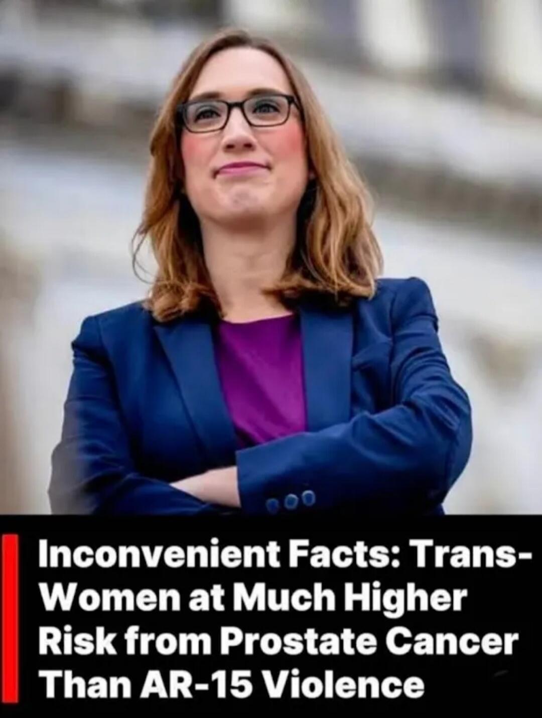 Inconvenient Facts: Trans-Women at Much Higher Risk from Prostate Cancer Than AR-15 Violence