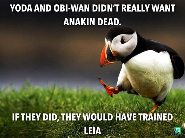 YODA AND OBI WAN DIDNT REALLY WANT ANAKIN DEAD