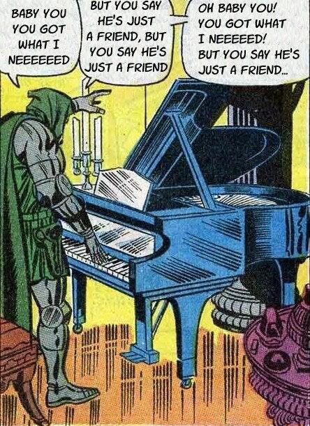 BUT YOU SAY OH BABY YOU BABY YOU i You 60T HES JuST YOU GOT WHAT wiarT A FRIEND BUT 1 NEEEEED Neeeegep YOV SAY HES BuT vOu SaY HES