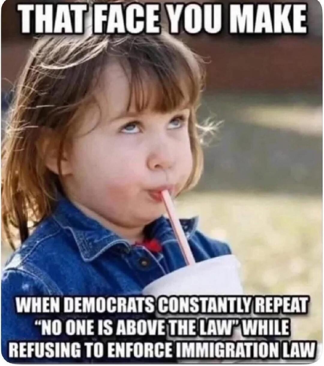 THAT FACE YOU MAKE WHEN DEMOCRATS CONSTANTLY REPEAT 