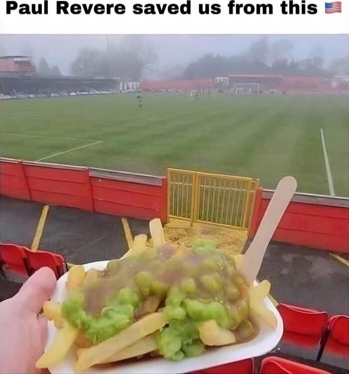 Paul Revere saved us from this 🇺🇸