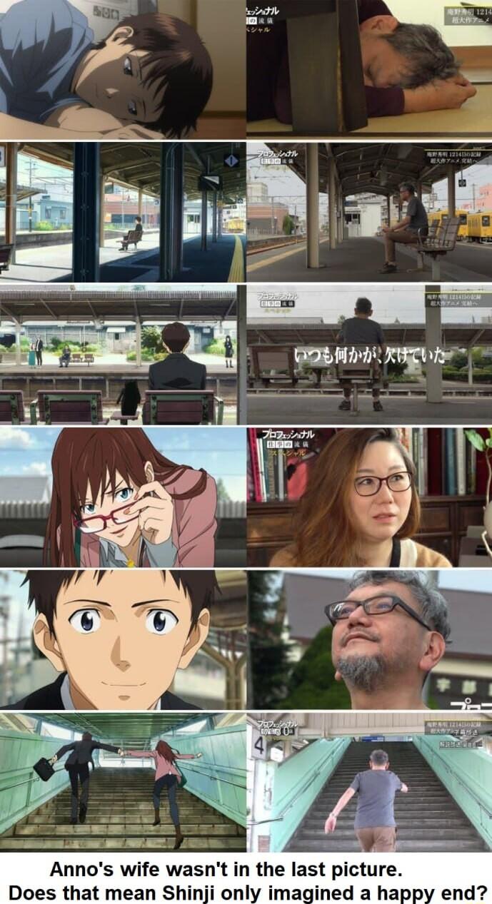 Annos wife wasnt in the last picture Does that mean Shi nly imagined a happy end