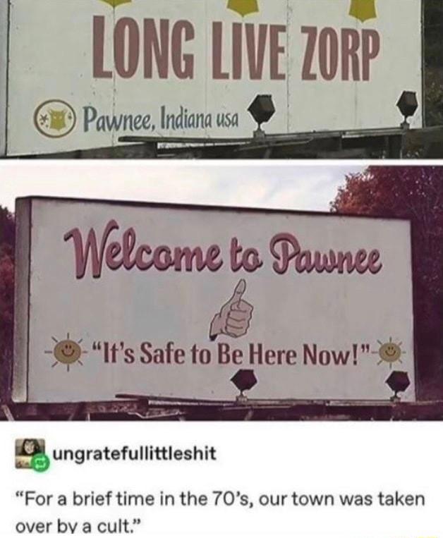 LONG LIVE 20RP w Its Safe to Be Here Now gungratefullimeshit For a brief time in the 70s our town was taken over by a cult