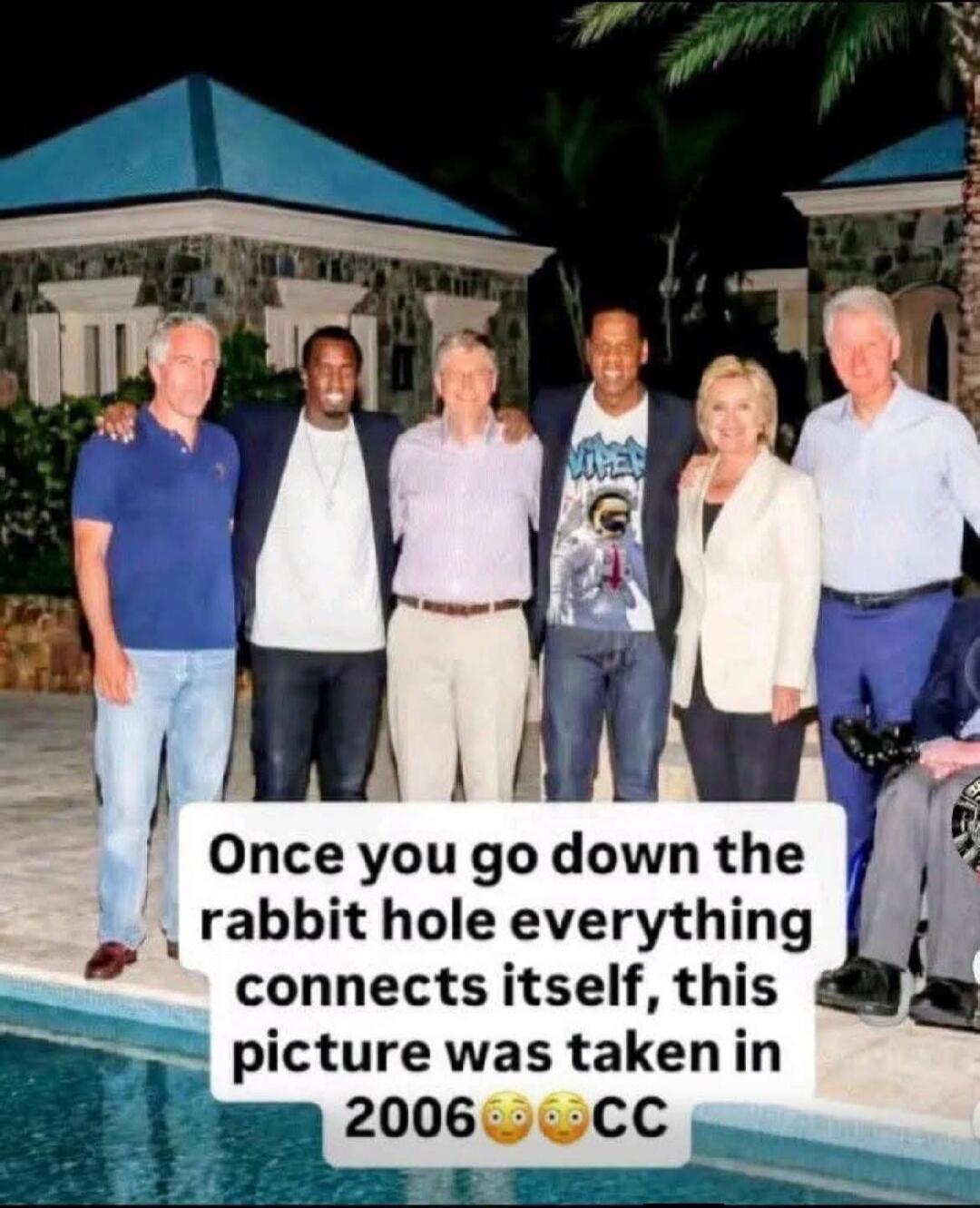 Once you go down the rabbit hole everything connects itself, this picture was taken in 2006 🤭🤭 CC