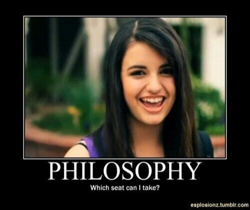 PHILOSOPHY Which seat can I take?