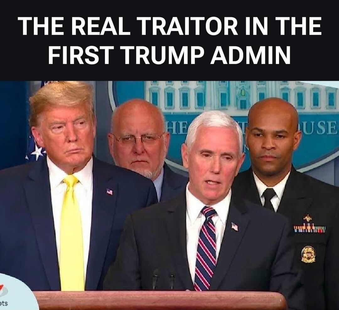 THE REAL TRAITOR IN THE FIRST TRUMP ADMIN