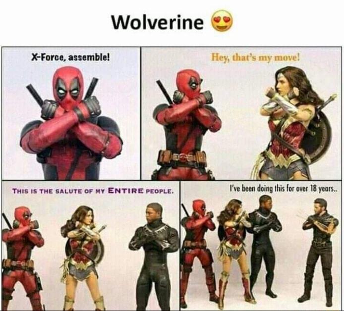 Wolverine X Force assemble