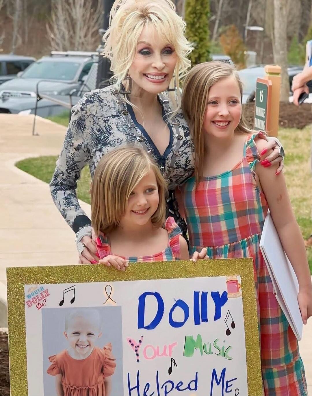 Dolly Your Music Helped Me. Would Dolly Do?