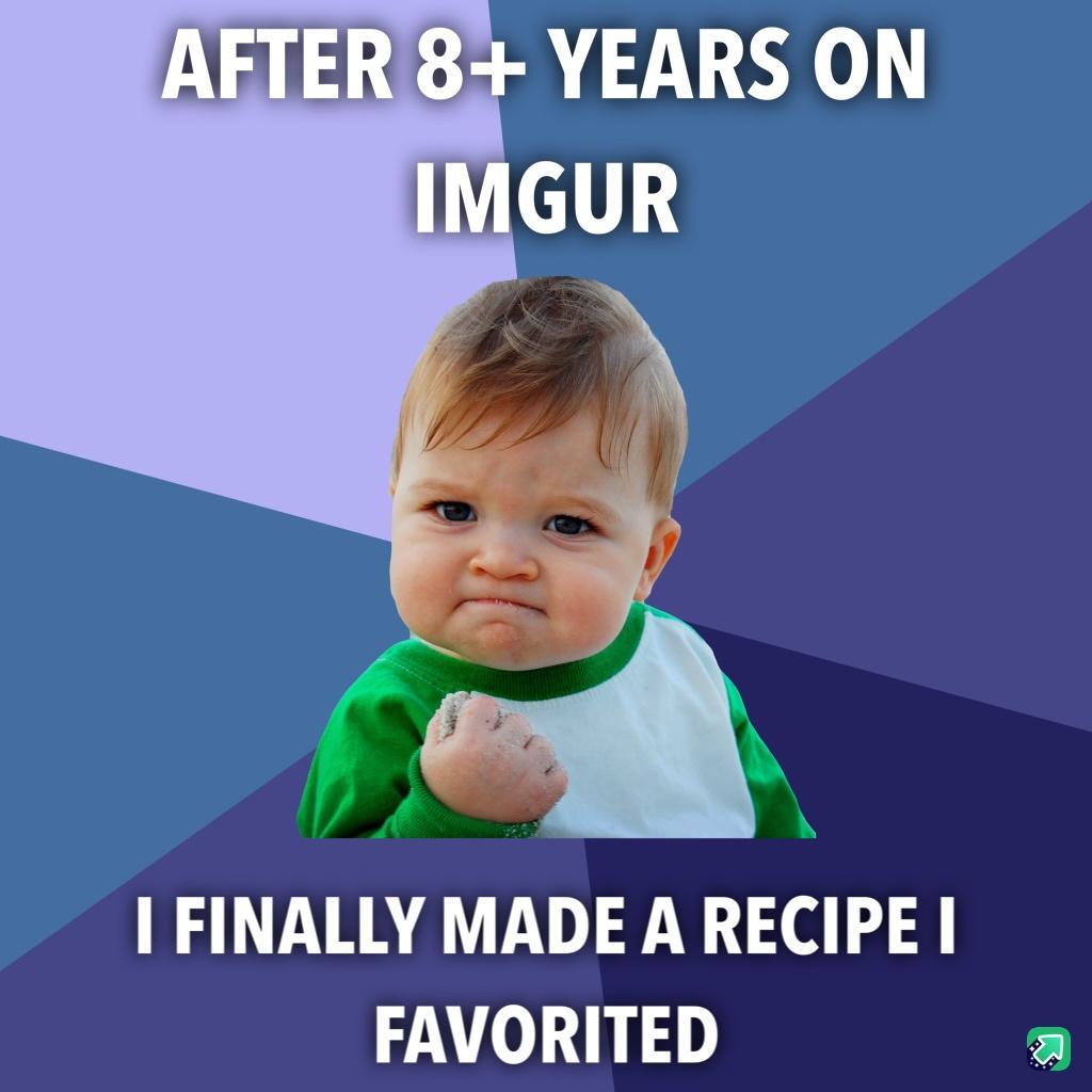 AR FINALLY MADE A RECIPE FAVORITED a