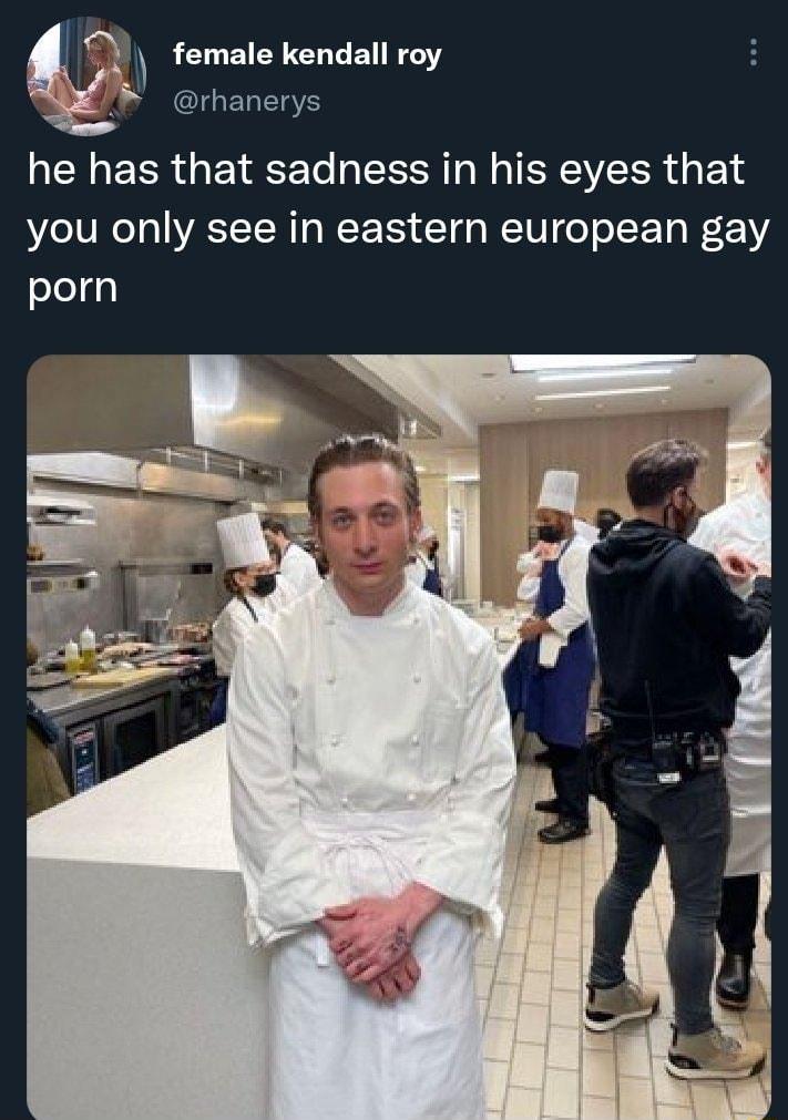 b female kendall roy rhanerys he has that sadness in his eyes that you only see in eastern european gay porn