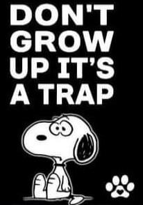 DON'T GROW UP IT'S A TRAP