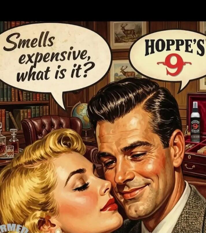 Smells expensive, what is it? HOPPE'S 9