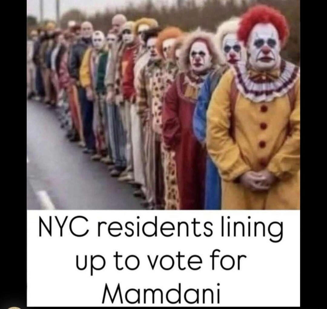 NYC residents lining up to vote for Mamdani