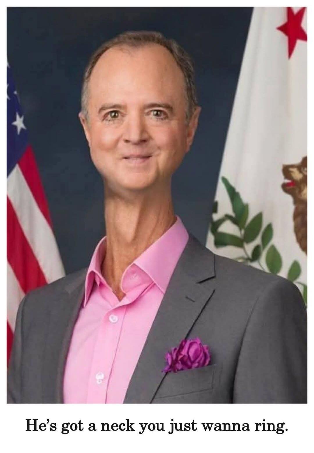 He's got a neck you just wanna ring.