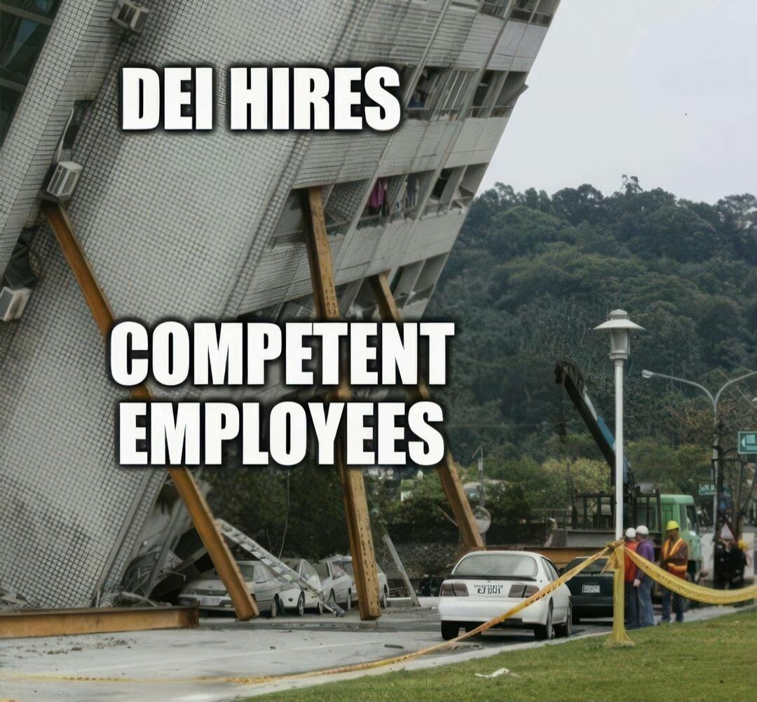 DEI HIRES COMPETENT EMPLOYEES