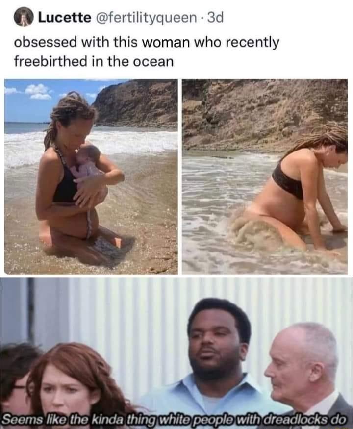 Lucette fertilityqueen 3d obsessed with this woman who recently freebirthed in the ocean