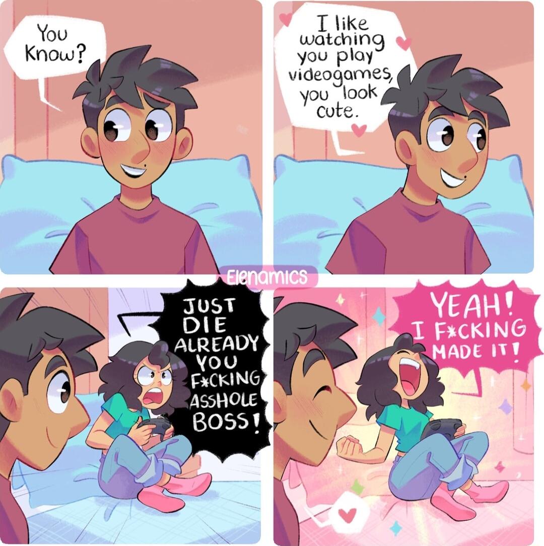 T like You watdnin Know you play wideogames you 1ok