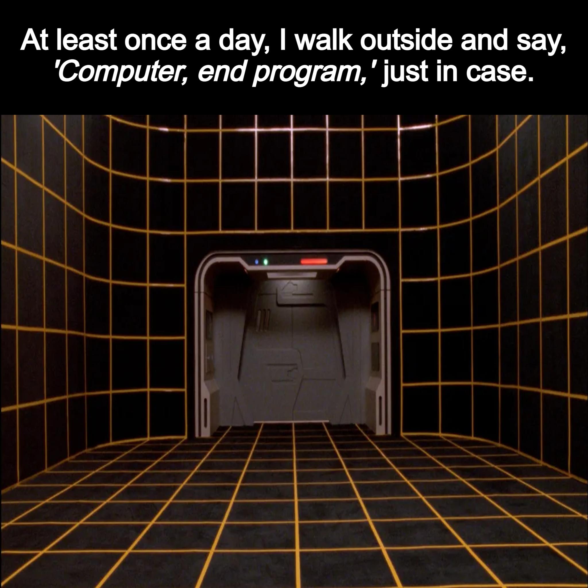 ELEVARE QNS RN nce Computer end program just in case At least ol C