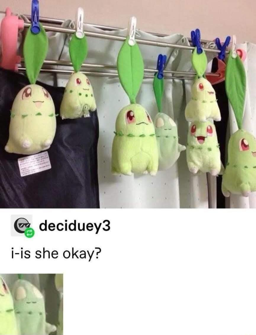 deciduey3 i is she okay