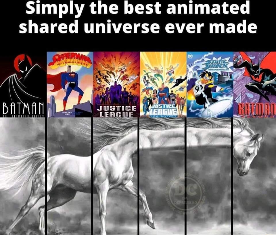 Simply the best animated shared universe ever made