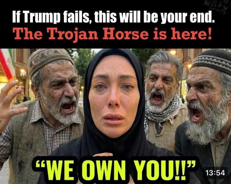 If Trump fails, this will be your end. The Trojan Horse is here! 