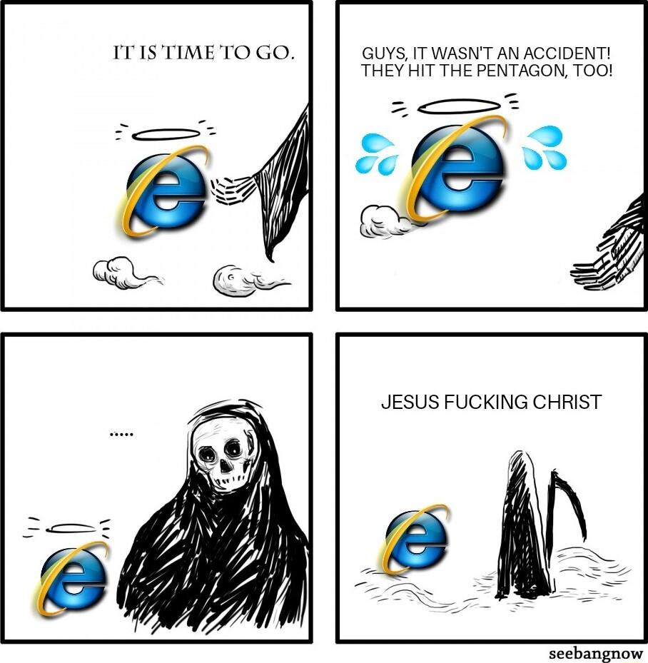 ITIS TIME TO GO GUYS IT WASNT AN ACCIDENT THEY HIT THE PENTAGON TOO JESUS FUCKING CHRIST D